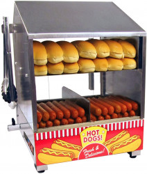 Dog Hut Hot Dog Steamer